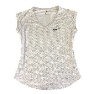 Nike Court Short Sleeve Tennis Shirt Size Small